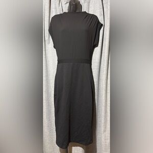 Chic Black Midi Dress for Women